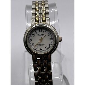 Timex Acqua Indiglo Watch‎ Women's Two Tone Date Indicator- New Battery
